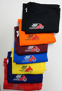Motorcycle Performance Tshirt colors